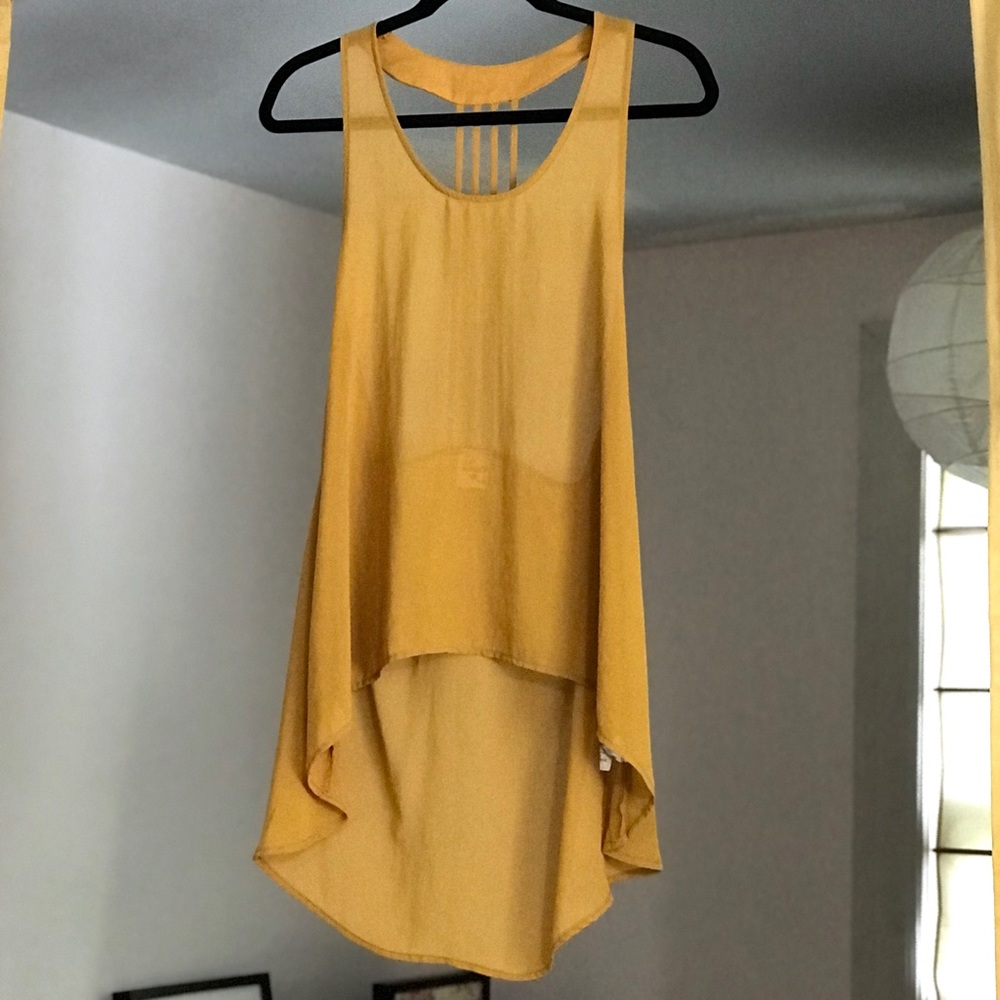 Strappy back top
